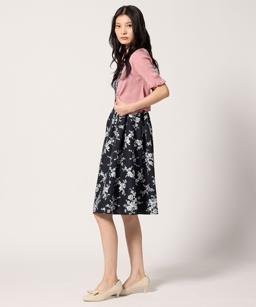 TOCCA カーディガン HALF SLEEVE AJISAI 半袖カーディガン