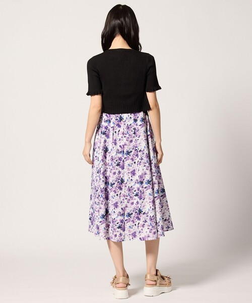 TOCCA カーディガン HALF SLEEVE AJISAI 半袖カーディガン