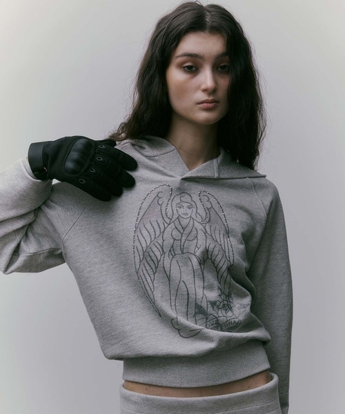 sculptor パーカー　新品　未使用 SCULPTOR パーカー 「Sculptor X Ed Hardy」 Angel Hoodie