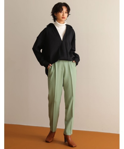 「Re:EDIT」 長袖カットソー MEDIUM アイボリー レディース