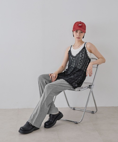 パンツ 「miller」リブフレアパンツ/572268 レディース | JEANASIS | 05