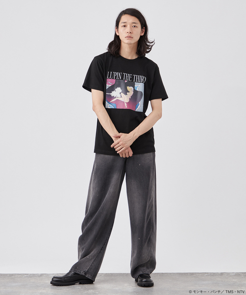 ルパン三世 不死身の血族 Tシャツ 黒 L 映画 劇場 売切 ムービーTシャツ ルパン三世 不死身の血族 Tシャツ 黒 L 映画 劇場 ムービーT
