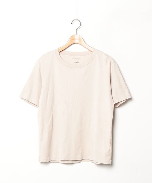 「UNITED TOKYO」 半袖Tシャツ 2 ベージュ レディース