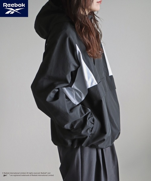 「COURO」 「Reebok」ブルゾン L カーキ レディース
