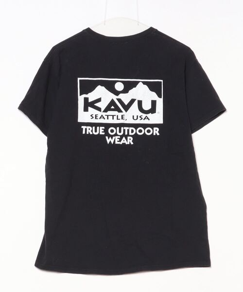 [FREAK'S STORE] [KAVU] короткий рукав футболка [GILDA MIDANI сотрудничество ] MEDIUM черный мужской 