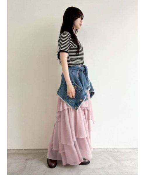 LILY BROWN（リリーブラウン） スカート ブライトシアースカート