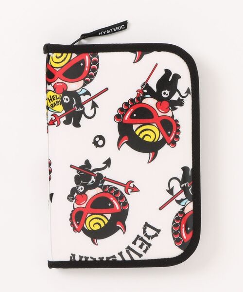HYSTERIC MINI（ヒステリックミニ） DEVILKIN総柄 PVC マルチケース