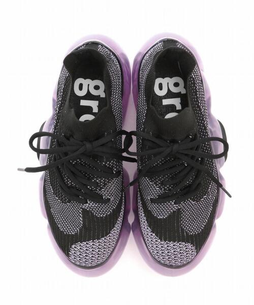 grounds グラウンズ スニーカー 女 grounds スニーカー / グラウンズ/OYSTER TWIST WHT レディース