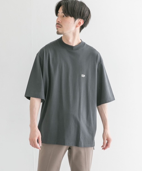 「Scye」 半袖Tシャツ 38 オフホワイト メンズ