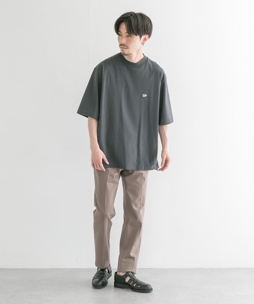 「Scye」 半袖Tシャツ 38 オフホワイト メンズ