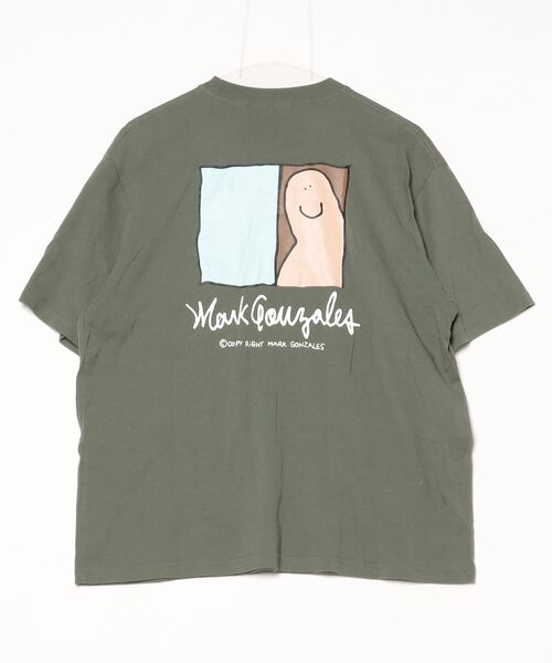 「Mark Gonzales」 半袖Tシャツ M グリーン メンズ