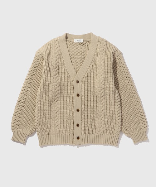 ADAM ET ROPE'（アダムエロペ） カーディガン 「WEB限定」ボリューム