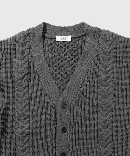 ADAM ET ROPE' アダムエロペ   カーディガン ADAM ET ROPE'（アダムエロペ） カーディガン モヘアミックス オーバー