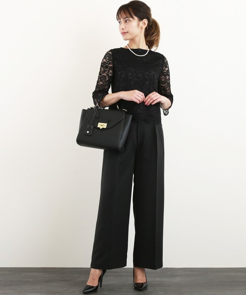 「DRESS LAB」 パンツスーツ M グレー レディース