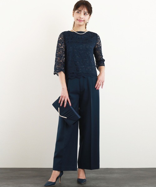「DRESS LAB」 パンツスーツ M グレー レディース