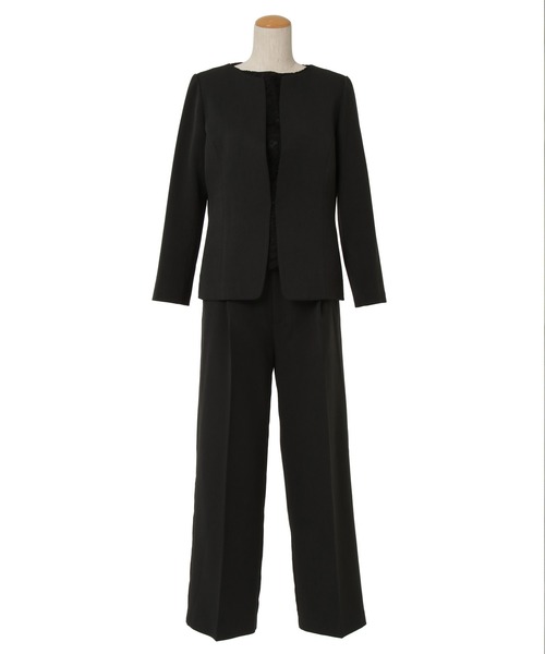 「DRESS LAB」 パンツスーツ M グレー レディース
