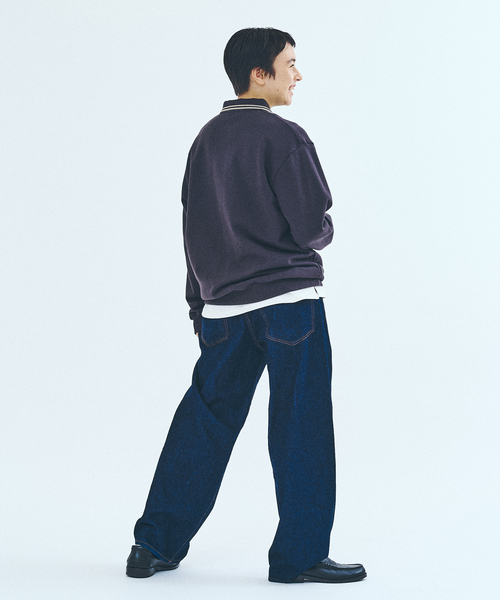 フレッドペリー　スウェット Half Zip Sweatshirt(S 102：BLACK): | FRED PERRY JAPAN