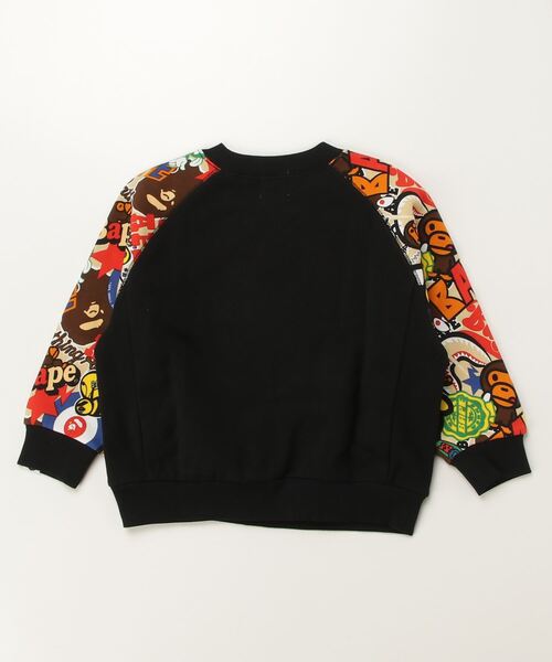 A BATHING APE（アベイシングエイプ） トレーナー BAPE MILO ASSORTED