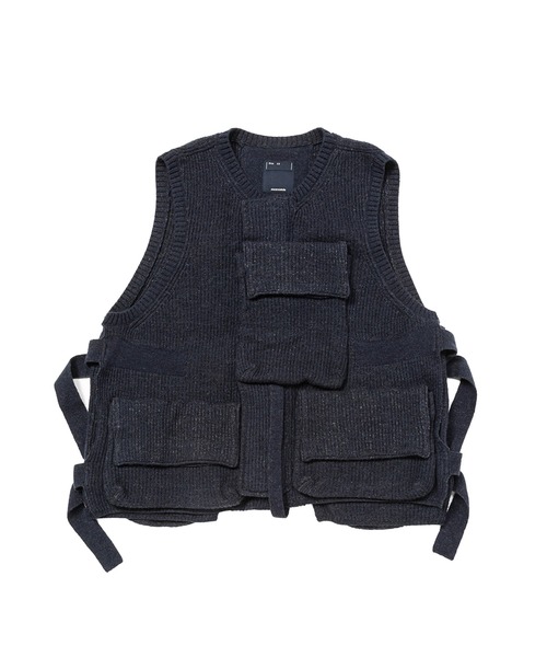 ベスト ジレ Body Armor Knit Vest メンズの画像