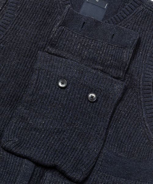 ベスト ジレ Body Armor Knit Vest メンズの画像
