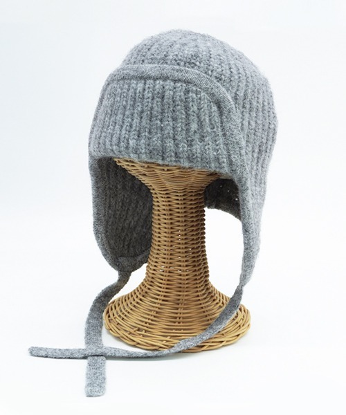 polcadot（ポルカドット） ニット帽 ニットキャップ HEATHER FLIGHT