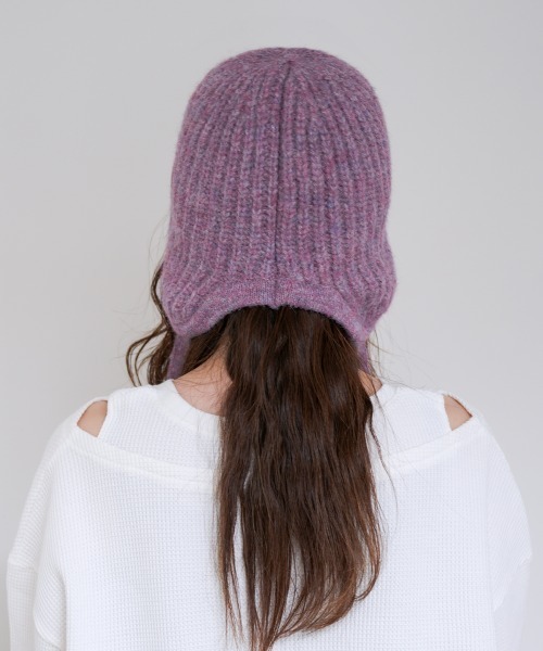 polcadot（ポルカドット） ニット帽 ニットキャップ HEATHER FLIGHT