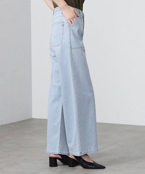 「C17」 デニムパンツ LARGE ブルー レディース_画像4