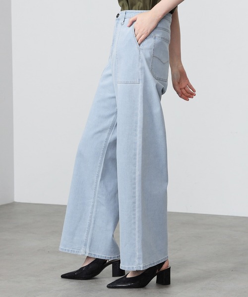 「C17」 デニムパンツ LARGE ブルー レディース_画像5