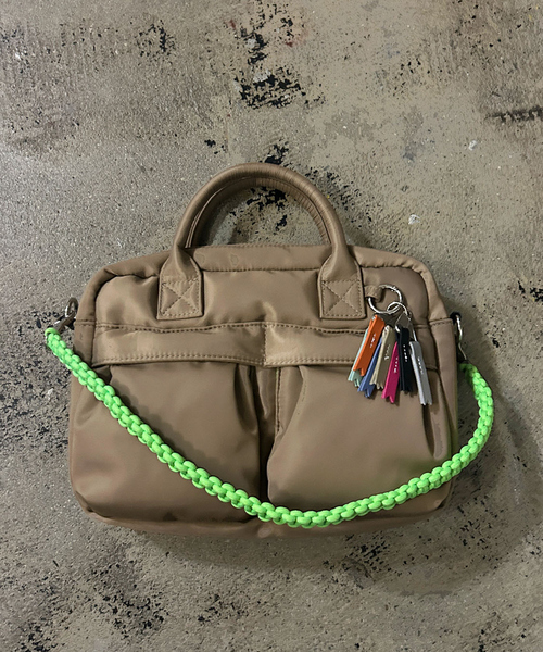cheek チーク Wpocket 3way boston Cheek（チーク） ショルダーバッグ 「cheek / チーク」W pocket 3way