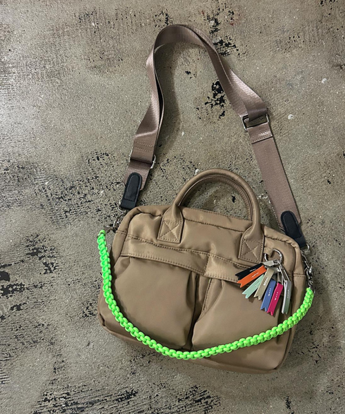 Cheek（チーク） ショルダーバッグ 「cheek / チーク」W pocket 3way