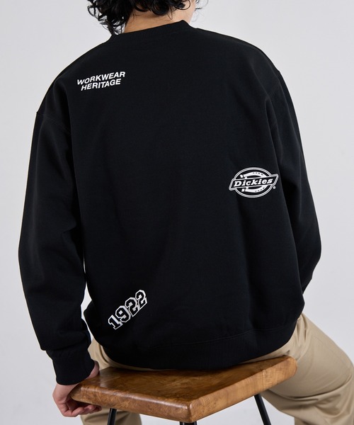 B*i様 DG Crew Sweater ロゴ スウェット Dickies（ディッキーズ） トレーナー スウェット 「Dickies」「別注
