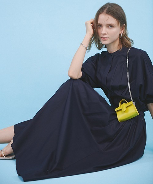 「Mila Owen」 半袖ブラウス 0 オレンジ レディース_画像3