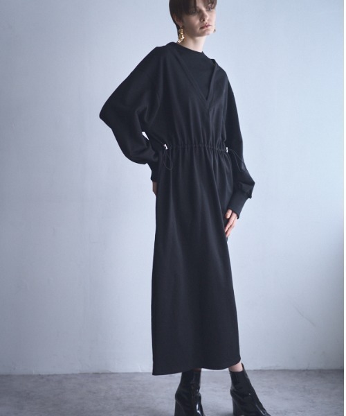 Muel Chic（ミュエルシック） ワンピース Lay sweat one-piece レイ