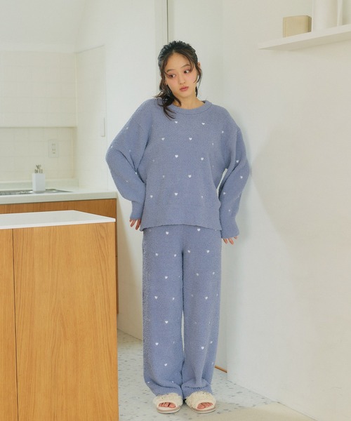 パジャマ ルームウェア 「LAFUKU/ラフク」もちふわマシュマロニット