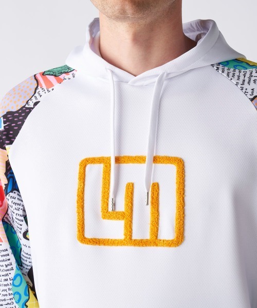 パーカー LOUDMOUTH ラウドマウス ゴルフウェア ワンポイント ロゴ UV