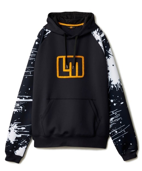 新品■14,300円【ラウドマウス ゴルフ】メンズ　パーカー　ウェア L パーカー LOUDMOUTH ラウドマウス ゴルフウェア ワンポイント ロゴ UV