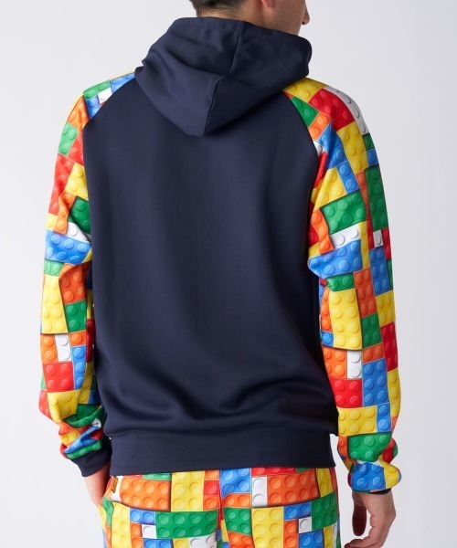 新品■14,300円【ラウドマウス ゴルフ】メンズ　パーカー　ウェア L パーカー LOUDMOUTH ラウドマウス ゴルフウェア ワンポイント ロゴ UV