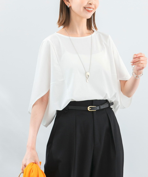 「URBAN RESEARCH ROSSO」 ノースリーブブラウス FREE ネイビー レディース_画像6