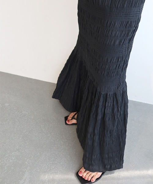 「CREDONA」 キャミソールワンピース FREE アイボリー レディース_画像5