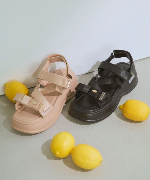 TOCCA（トッカ） スポーツサンダル サンダル CROSSING RIBBON SPORTS