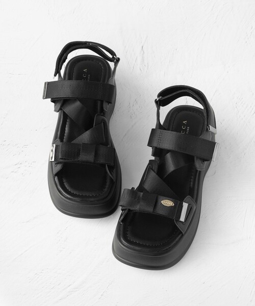 TOCCA（トッカ） スポーツサンダル サンダル CROSSING RIBBON SPORTS