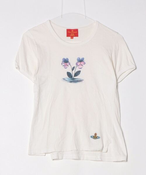 Vivienne Westwood RED LABEL 半袖 Tシャツ ホワイト Vivienne Westwood red label 「Vivienne label」 半袖Tシャツ X-SMALL