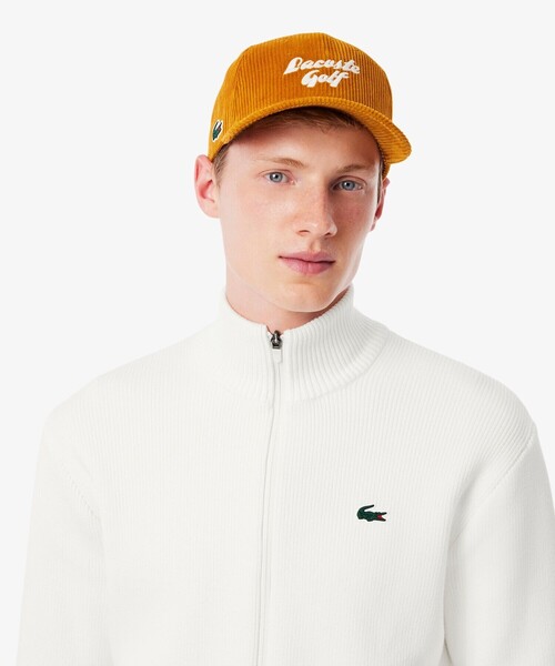 LACOSTE（ラコステ） セーター ニット コットンブレンドジップアップ