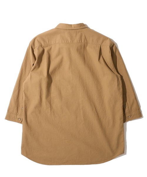 「TETE HOMME」 7分袖シャツ X-LARGE ピンク メンズ_画像3