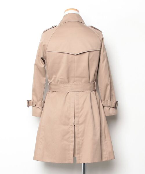 「beautiful people」 トレンチコート 130 ブラウン レディース_画像2
