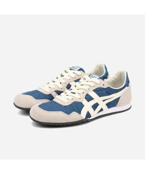 お値下げ中！Onitsuka Tiger スニーカー アイボリー/ネイビー Onitsuka Tiger アイボリー ネイビー スニーカー23cm - メルカリ