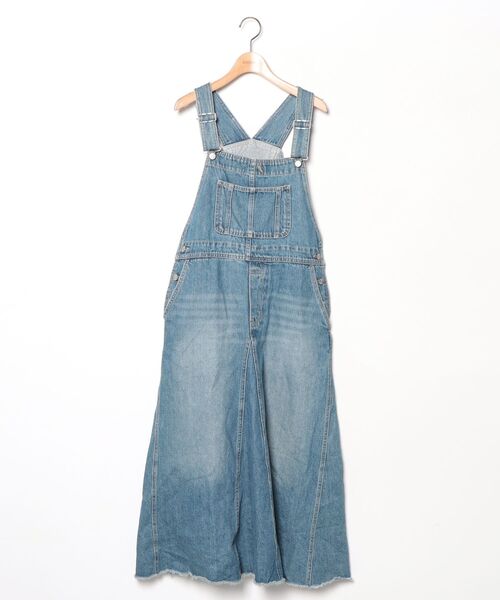 SLOBE IENA（スローブイエナ） サロペットスカート 38 ブルー