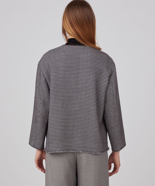 BALLSEY ボールジィ レザージャケット ノーカラー ベージュ 36 Ballsey（ボールジィ） ノーカラージャケット 36 ベージュ系その他
