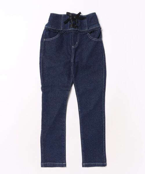 「PINKHUNT」 「KIDS」スキニーデニムパンツ 140cm ブルー キッズ_画像4