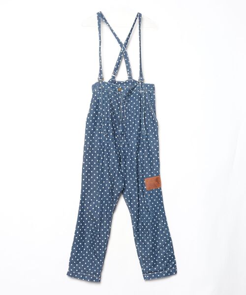 メルシーボークー オーバーオール mercibeaucoup,（メルシーボークー） オーバーオール 1 ブルー